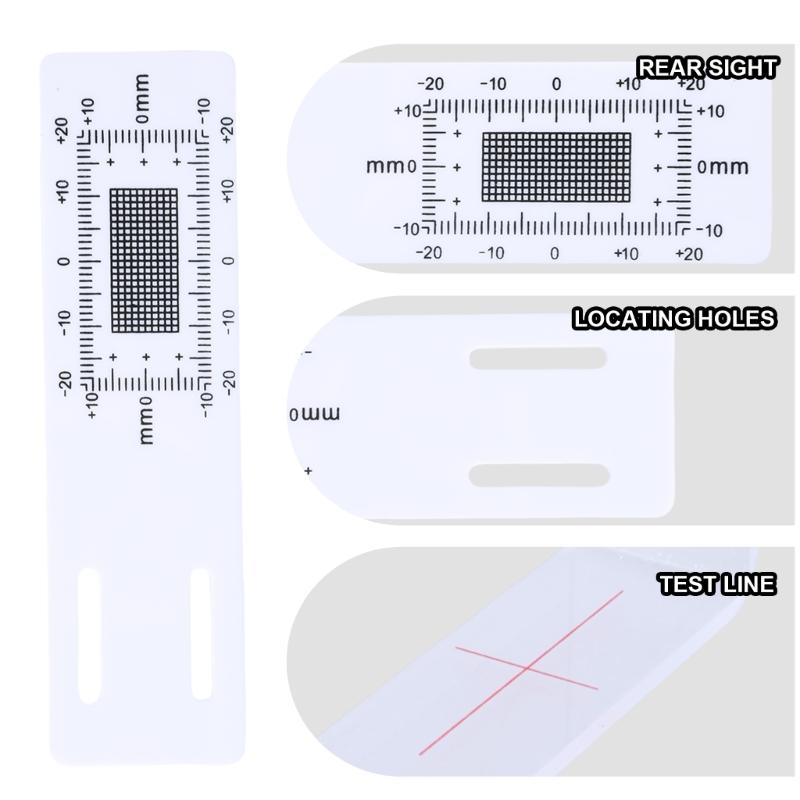 Crack Gauge Ruler Accurate Crack Monitoring Record Tool Crack Measuring Instrument For Wall Deformation