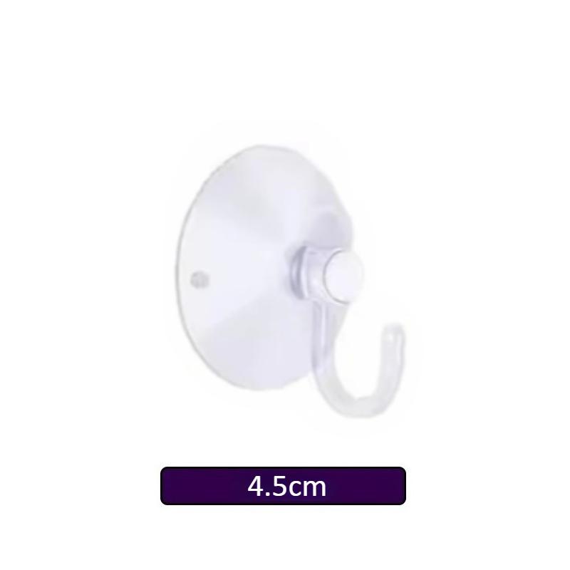 30Pcs Transparent Suction Cup Hooks Reusable Heavy Duty Hooks for Kitchen Bathroom Shower Glass Mirror Car Window & Smooth Walls
