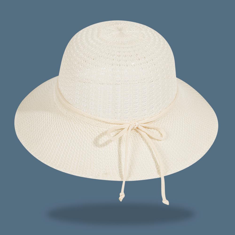 Gift Hats Are Hot-selling In Summer, New Peach Hats, Lafite Straw Hats, Mother's Sunscreen Hats, Sun Hats, Spotted Streamers.