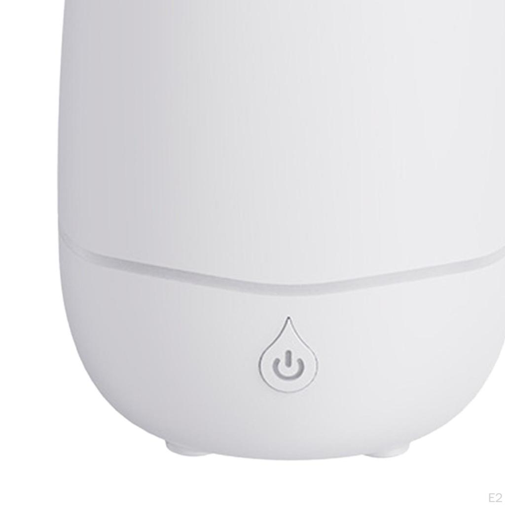 200ml Essential Oil Diffuser, Quiet Mist Spray Colorful Light Auto Off Protection Air Humidifier for