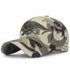 Spring and Autumn Hats Camouflage Style Soft-top Baseball Hats Cotton Outdoor Sunshade Baseball Hats for Men and Women