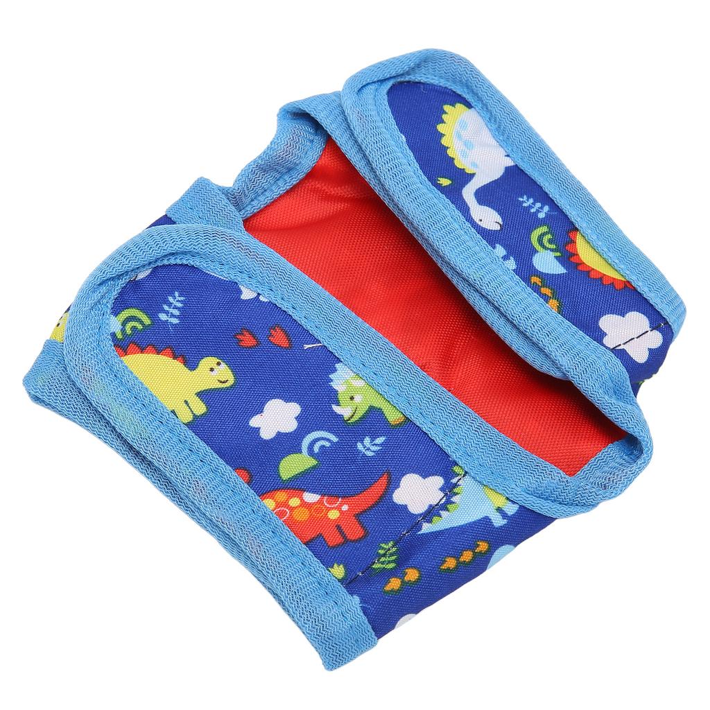 Cat Vest Harnesses and Leash Cartoon Dinosaur Pattern Breathable Cat Walking Vest with Strips for