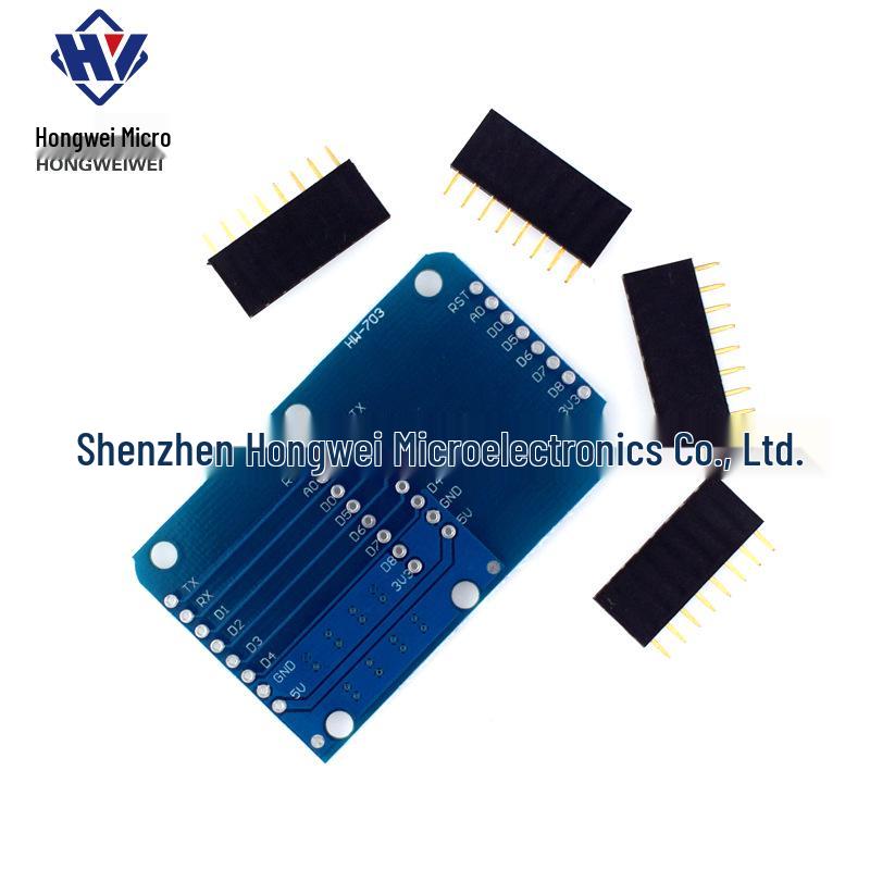 D1 Mini Dual-Sided IoT Development Board with WiFi Expansion Breadboard