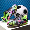 Low-top Football Shoes Tf Broken Nails Artificial Flat AG Nails Leather Feet Boys and Girls Children and Adolescents Students Training Shoes