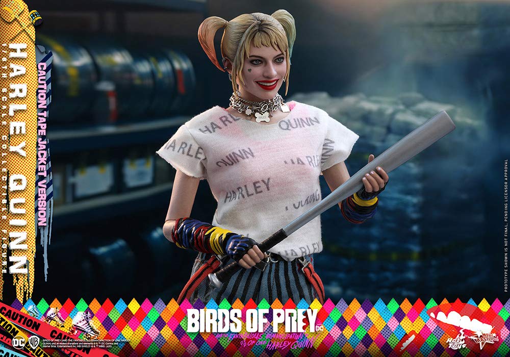 Hot Toys Movie Masterpiece Birds of Prey Harley Quinn Caution Tape Version Scale Figure Pink MM566 1/6