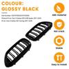 Front Bumper Grille Pair for 2018-2020 BMW 5 Series G30 (51137473691 & 51137473692).