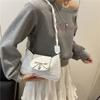 Korean Bow Shoulder Bag Small Women's Handbags Trendy Bow Crossbody Bag  Underarm Bag