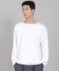 Seinteukeulu Plain R-Neck Sweatshirt Rrs-873 White