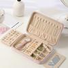 Plush Jewelry Organizers Case Practical and Stylish Jewelry Organization Case for Daily and Travel Essential