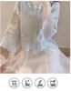 Women's Summer Hanfu Set: Embroidered Top & Dress Two-Piece - New Chinese Style for Tea Ceremony