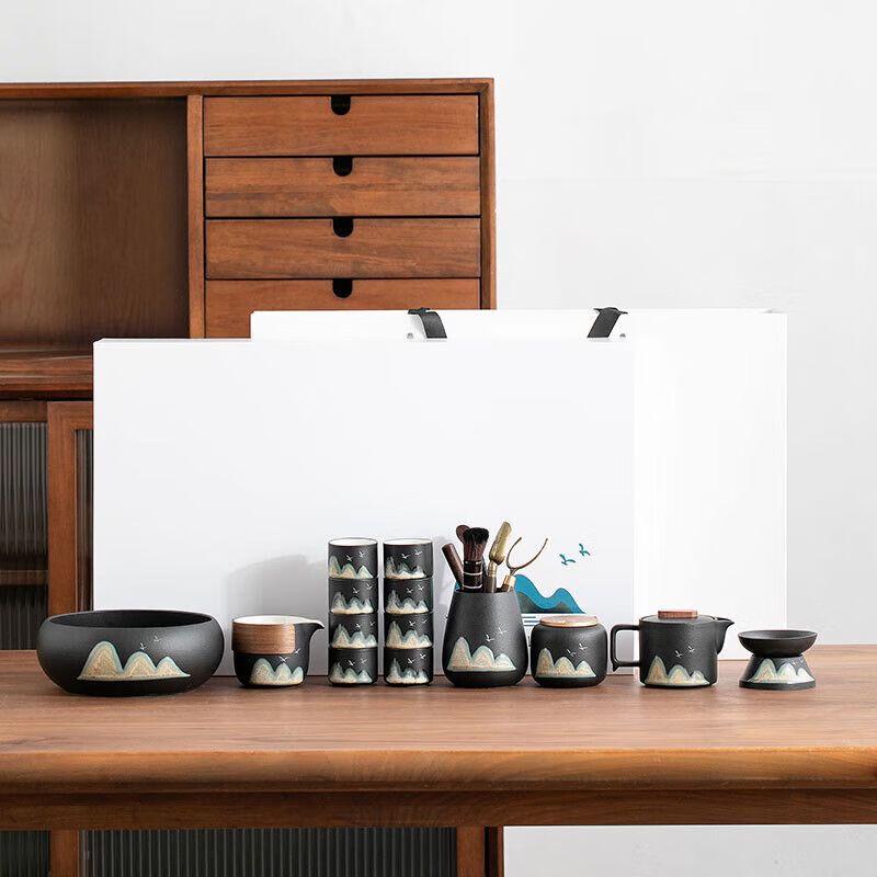Qiuqiao Modern Ceramic Kung Fu Tea Set One Size