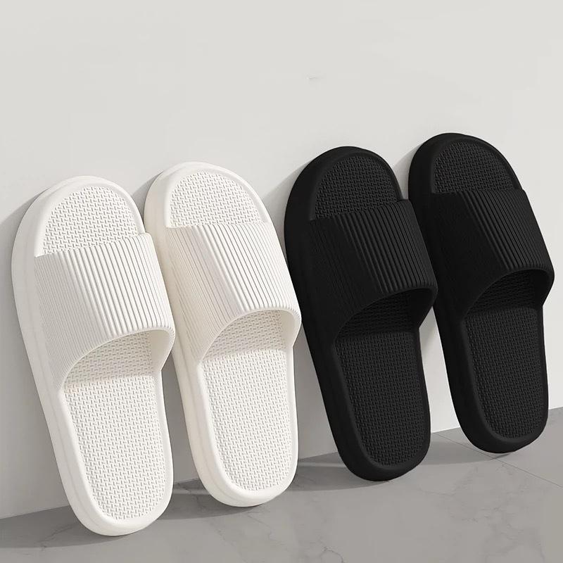 Damen Sommer Prägnante EVA Hausschuhe Herren Soft Home Slides Paare Badezimmer Rutschfeste Sandalen Erwachsene Bequeme Outdoor Strandschuhe