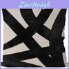 Abstract Geometric Linen Pillow Cover 45x45cm Custom Colors Modern Home Decor For Living Room Office