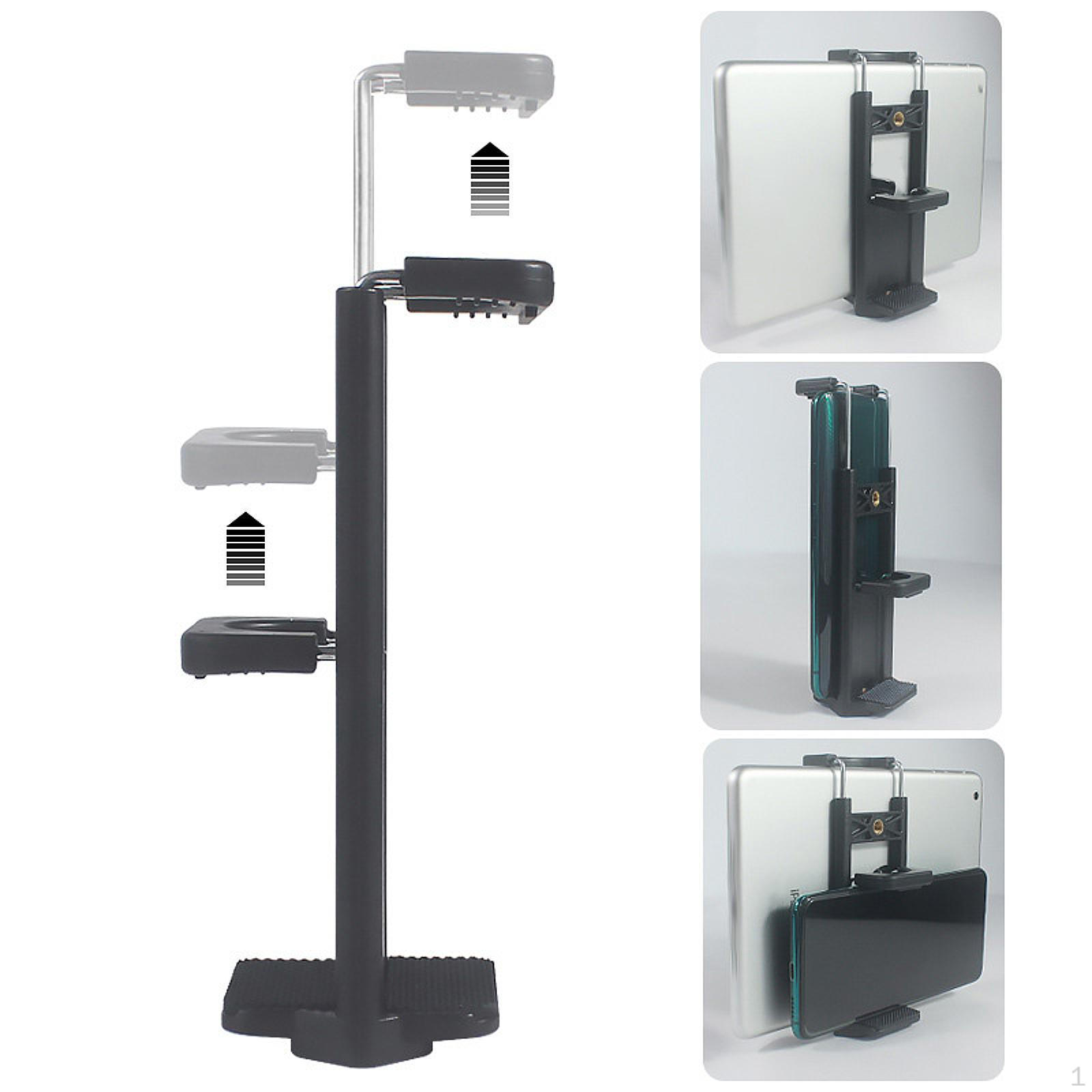 

Адаптер для крепления телефона и планшета на штатив, 2 в 1, клипса-подставка, многофункциональный держатель для