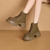 Women's Ankle Boots and Short Boots Lace-up Breathable Casual Women Boots  Motorcycle Boots Female for Spring and Autumn