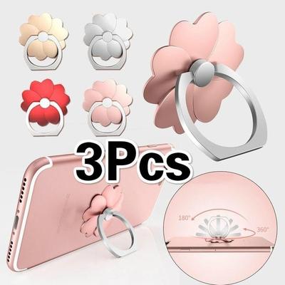 3Pcs Finger Ring 360 Degree Rotation Stand Universal Tablet Accessories Mobile Phone Holder Cell Pho