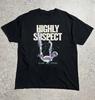 NEW Highly Suspect Band Live On Tour T Shirt Black All Size S-5Xl Gift Fan MI815 Unisex T-Shirt