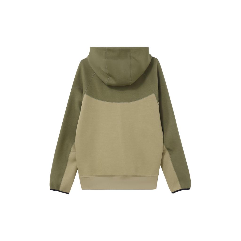 Nike Tech Fleece Windrunner Hoodie Men Tops Olive-Green FB7922-276