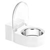 Cat Water Dish Toilet Shaped Funny Non Spill Dish Automatic Flow Small Cat Drinking Bowl For Pets Kitten Dogs Dish Food Feeding