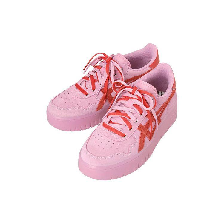 Asics Atmos X  Japan S Pf Comfortable Sports Low-Top Skate Shoes Women sneaker Pink 1202A330-700