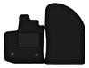 Schwarze Fußmatten für: Dacia Lodgy 7-Sitzer (2012-)