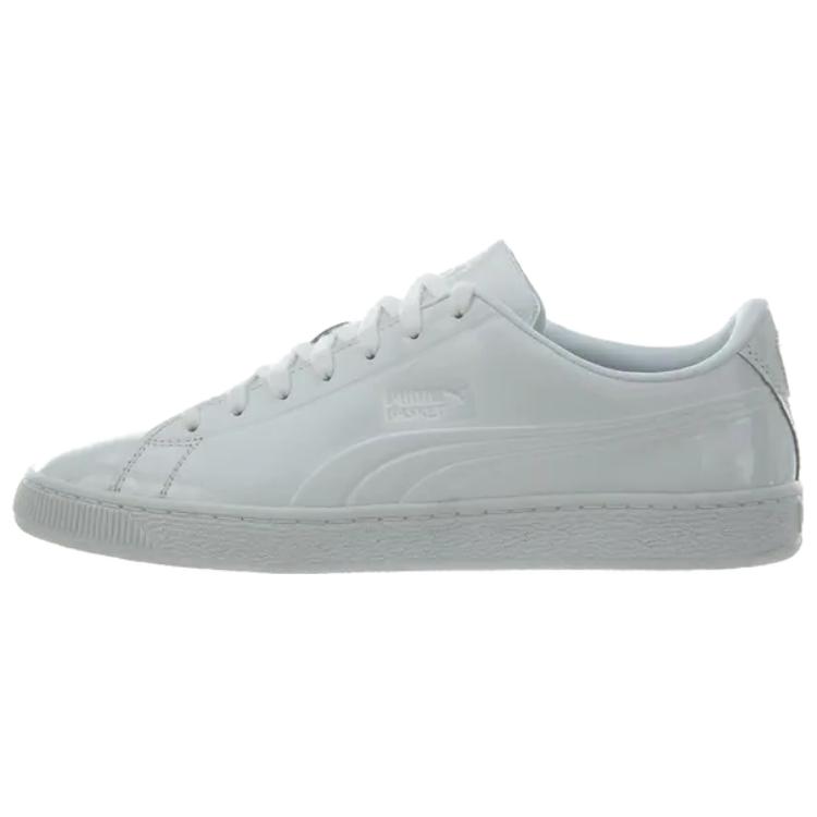

Puma Basket Classic Patent Emboss White Men Sneakers 362035-05 42.5