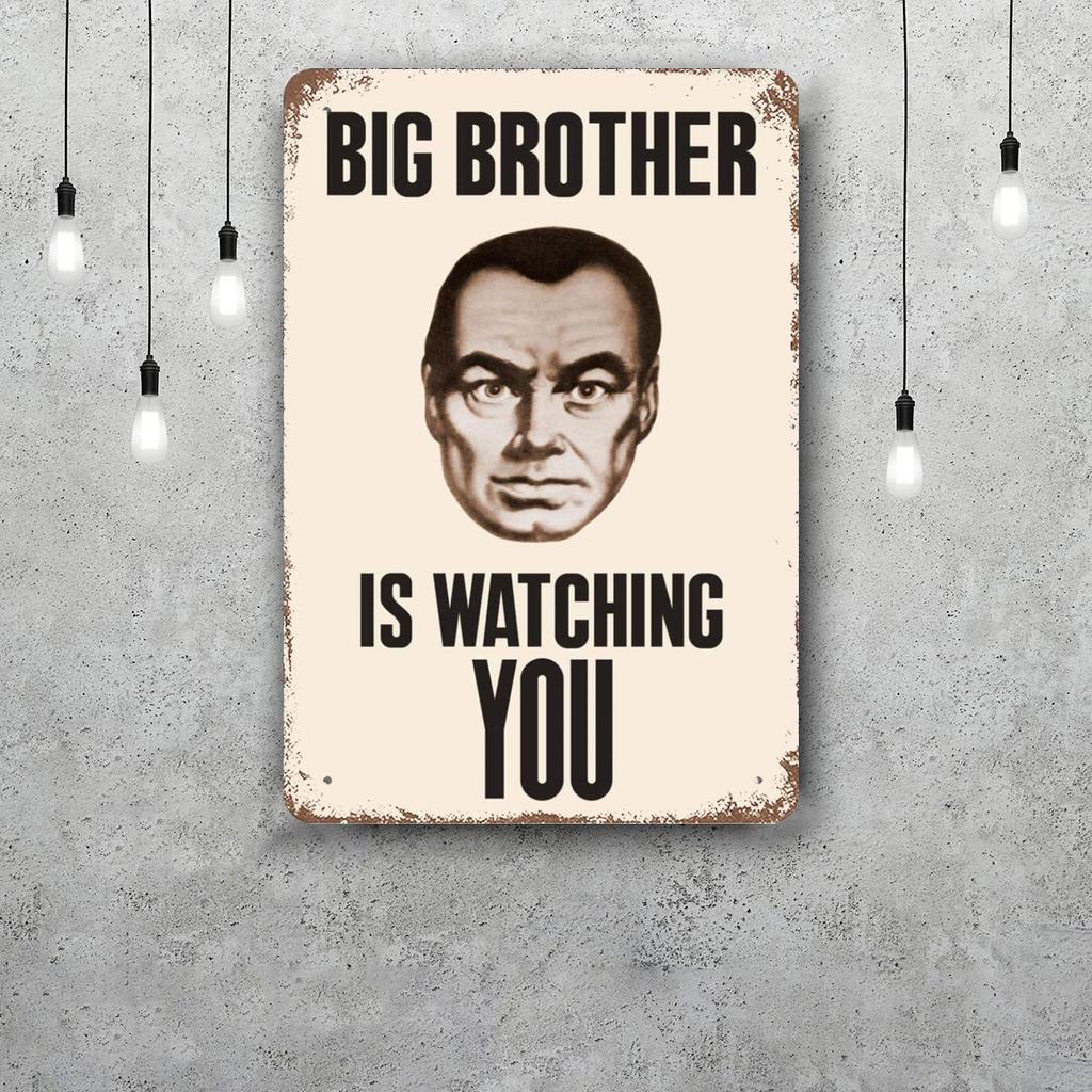 brother Funny Bar Metal Sign Retro Plaque Vintage Sign Alcohol Drinker Pub Club Man Cave Kitchen Wall Decoration