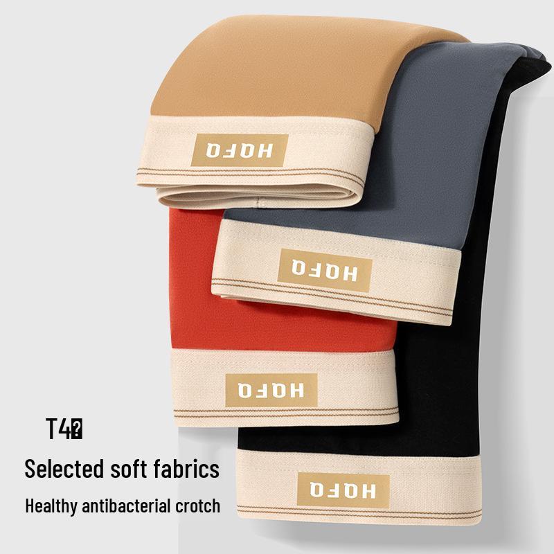 Sommer 2025 Herren Übergröße Antibakterielle Atmungsaktive Unterwäsche - Lockere Passform, Unifarben, 7A-Klasse Komfort