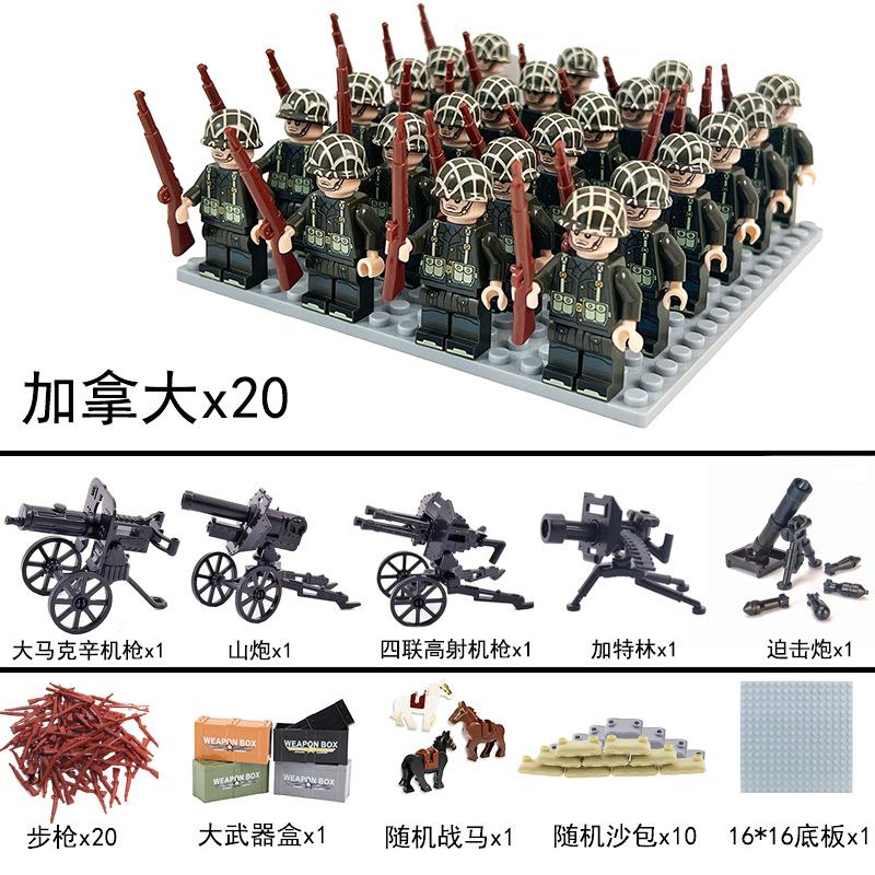 Mattoncini, bambole, bambole umanoidi, giocattoli, mini bambole, bambole umanoidi, giocattoli militari, regali di compleanno, personaggi dei cartoni animati.