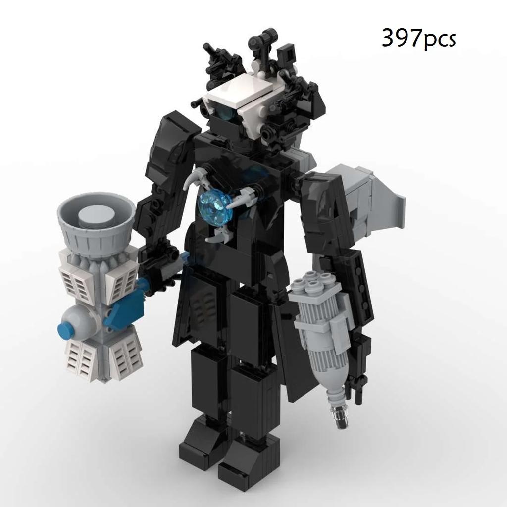 2023 Skibidi Toilet Man VS Monitor Blocchi da Costruzione Camerman Titan Speakerman Giocattolo Fai da Te Set di Figure Speakerman per Bambini Regalo