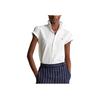 Polo Ralph Lauren Oxford Cloth Solid Color Shirt Women shirts White WMPOSHTNN820-034