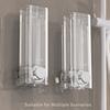 450ml Nou Dispenser Transparent pentru Săpun Lichid Montabil pe Perete Accesorii Baie Recipient pentru Săpun Loțiune pentru Decor Acasă