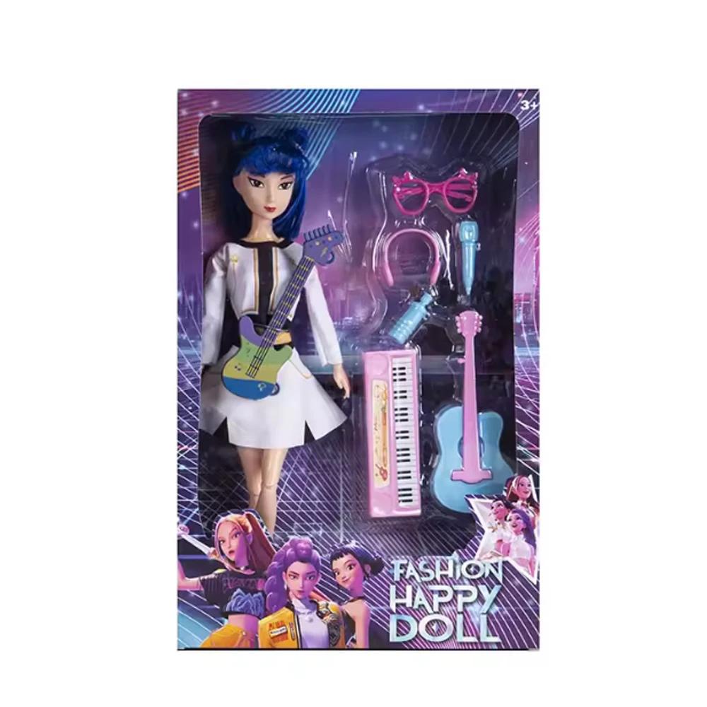 Hochrestaurierter Charakter! 30cm Anime K-Pop Dämonenjäger Vinyl-Spielzeug - Rumi/Mira/Zoey | Geburtstagsgeschenk für Mädchen