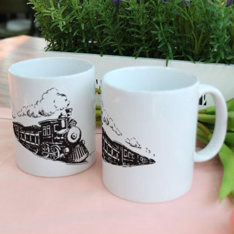 tk355-Design Mug 2p-Modern Train
