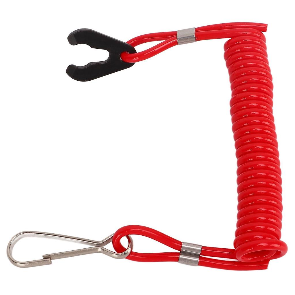 Boat Outboard Engine Motor Lanyard Kill Stop Switch Safety Tether Cord Lanyard for Outboard Motor Parts