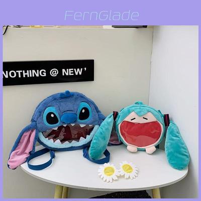 Plush Hatsune Miku Kids Backpack With Large Capacity For Girls Daily Use