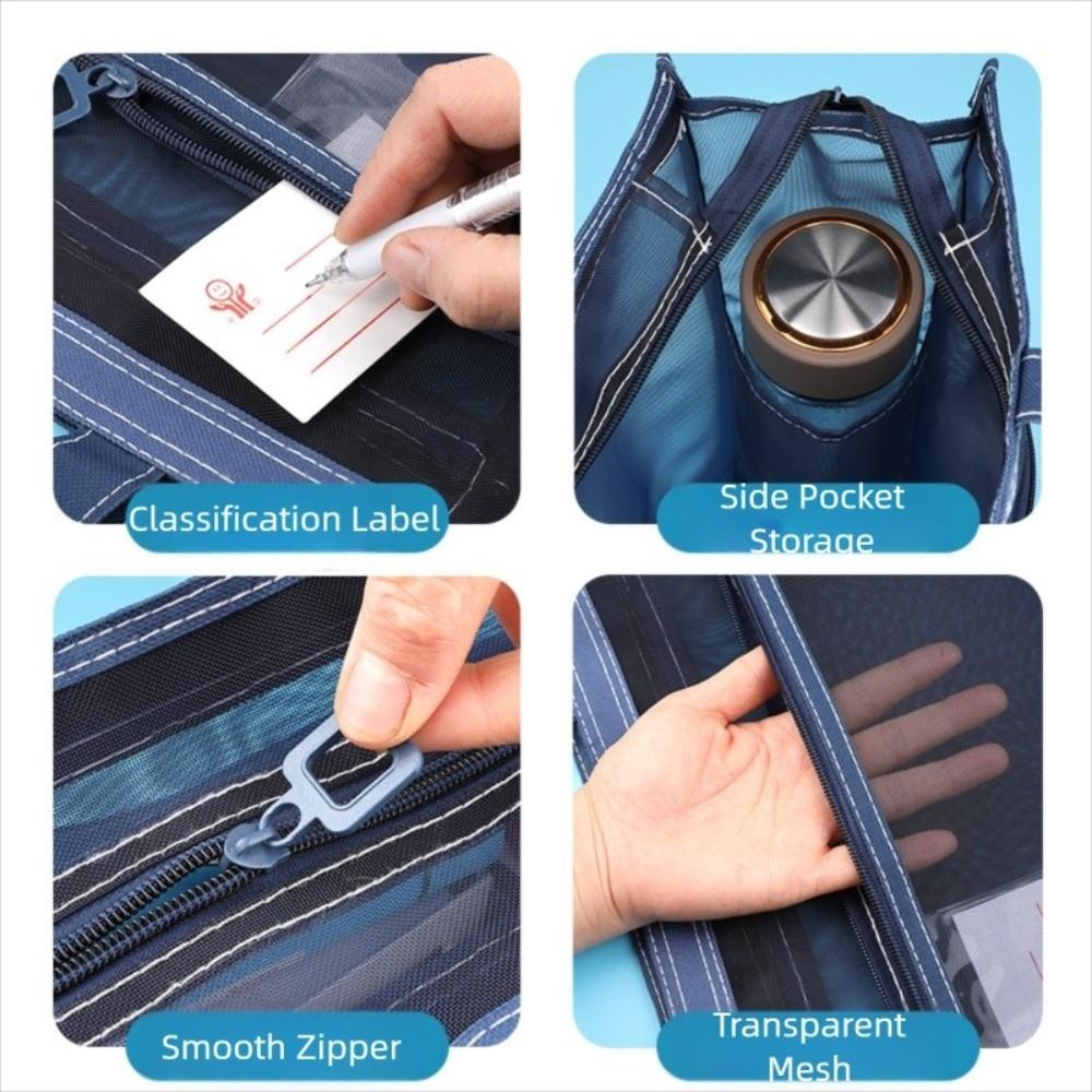 Large-capacity Document Book Bag Creative Book Storage Bag  Artwork Storage Bag
