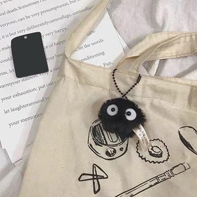 Anime Character Small Briquettes Pendant Hair Ball Keychain Women'S Bags Elf