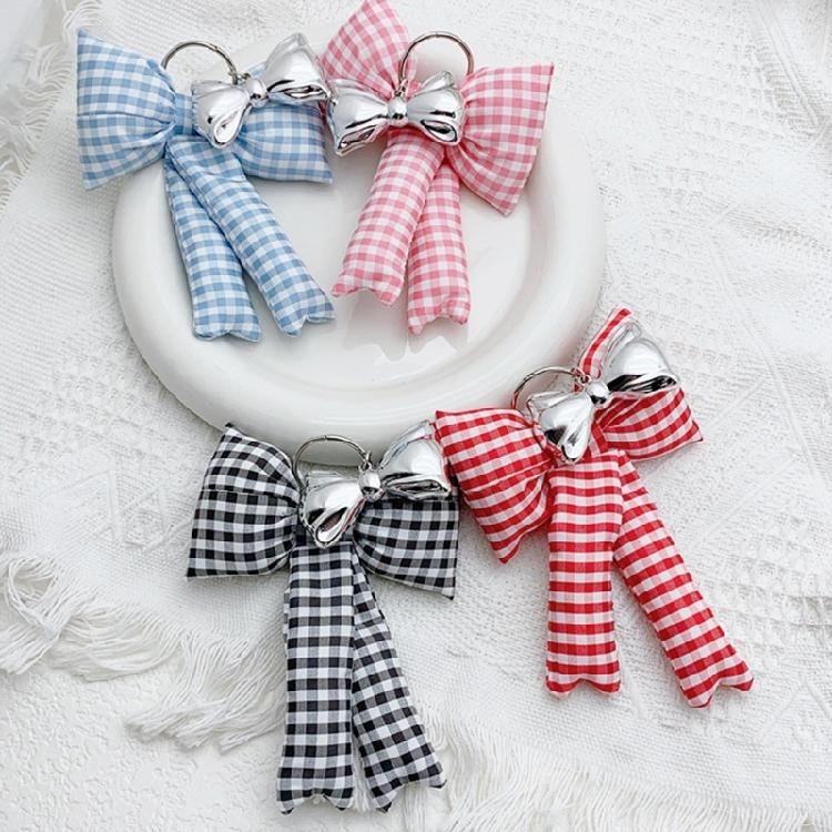 Fashion Bowknot Phone Charm Keyring Handmade Keychain Stylish Bag Pendant Backpack Purse Decors Perfect for Parties