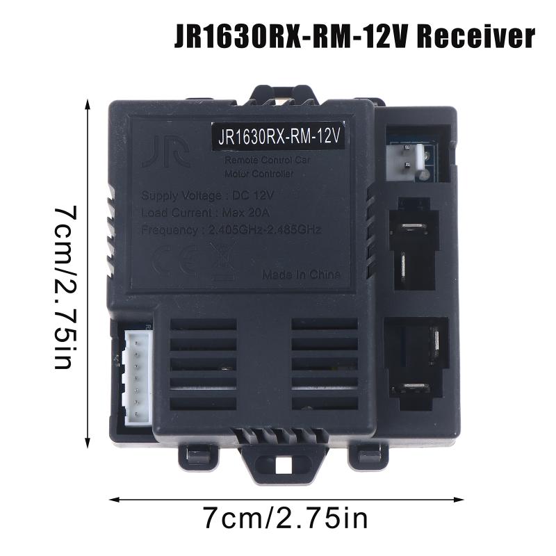 

Jr1630Rx/Jr1630Rx-12V Дитячий Електромобіль Приймач 2.4G Пульт Дистанційного Керування Для Дитячих Електромобілів Іграшка Запчастини