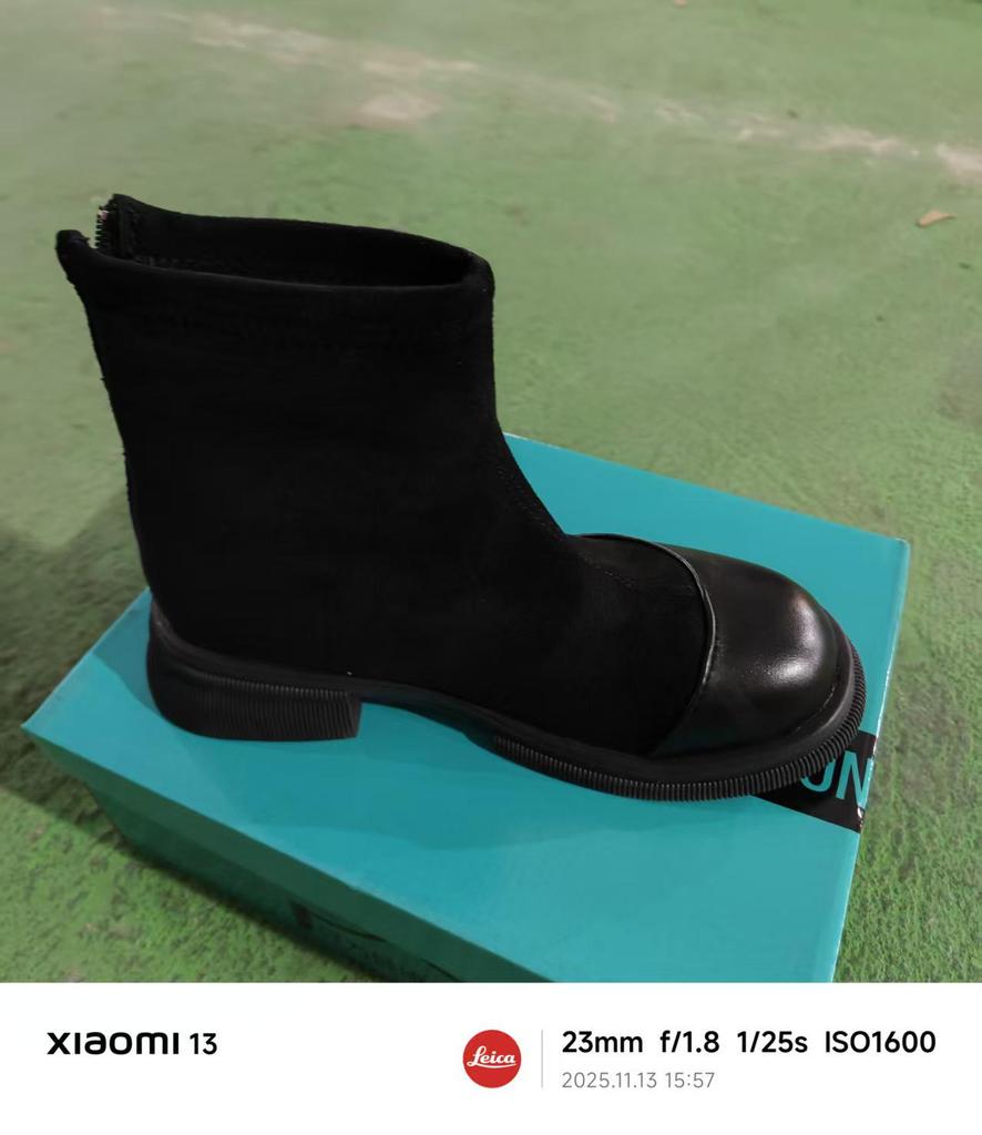 Women's Thick Sole Height-Boosting Elastic Ankle Boots - 2025 Autumn/Winter Petite Fashion