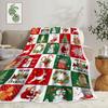 Christmas Blanket, Winter Snowflake Holiday Xmas Throw Blanket, Christmas Santa Claus Blankets Snowflake Xmas Throw Blankets