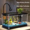 KUOTING Intelligentes Schreibtisch-Aquarium mit integriertem Filter