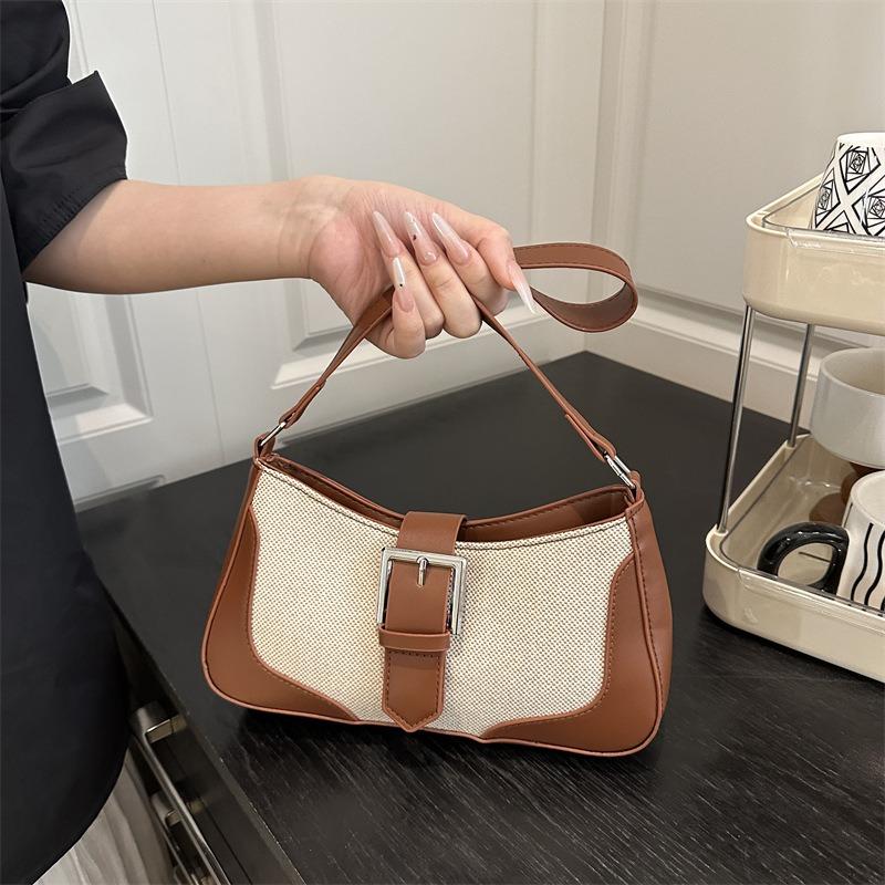 Nische einfache Tasche neu weiblich beliebt vielseitig Schulter Crossbody Mode Achselhöhle Trend kleine quadratische Tasche