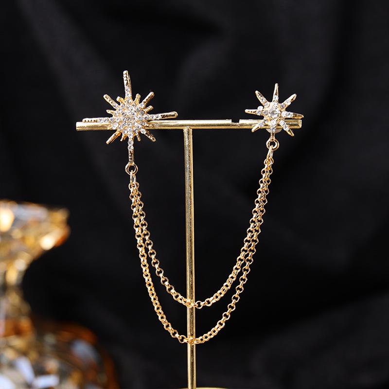 Baroque Rhinestone Pearl Corsage Necklace Brooch - Retro British Court Suit Accessory