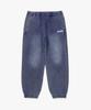 Spray Washed Denim Sweatpants Denim