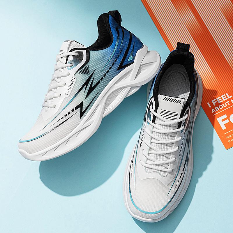 Fashion Sneakers Man High Quality Non-Slip Casual Sports Shoes Lightweight Breathable Tennis Shoe Running Shoes Carbon Plate Men Trainer