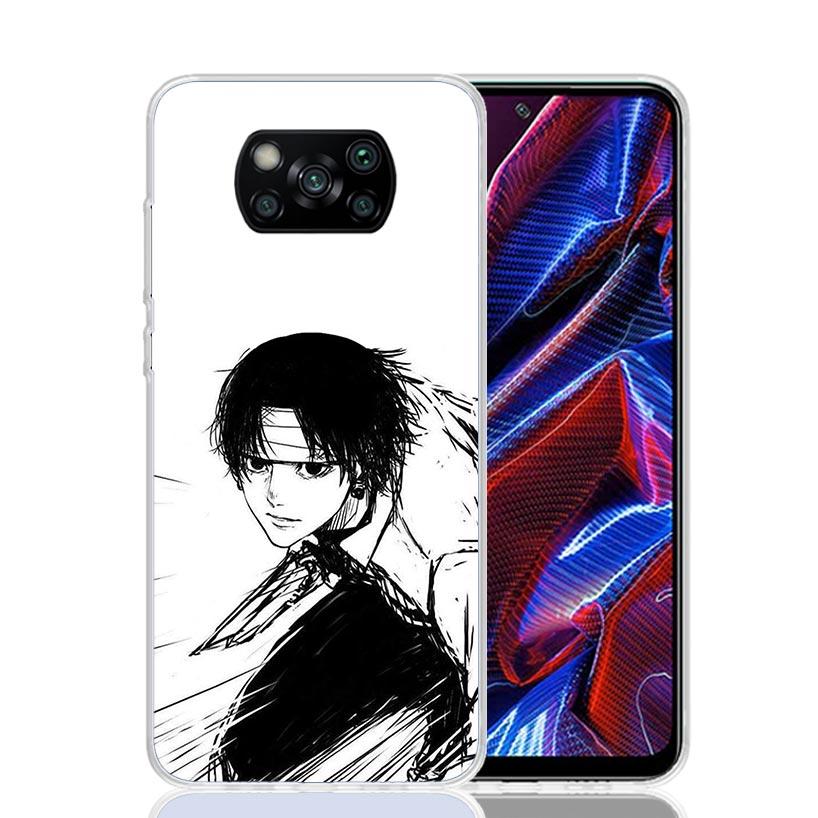 Black White HXH X Hunter Case Phone Cover for Xiaomi Poco X3 Nfc X5 X6 X7 X4 Gt F7 Ultra F6 F5 Pro F4 F3 M5S M4 M6 M3 Trend Fund