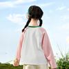 Girls' Pure Cotton Playful Print Long-Sleeve T-Shirt