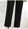 Women's High-Waisted Straight-Leg Suit Pants - Korean Style, Slimming, Casual, Spring/Autumn 2025